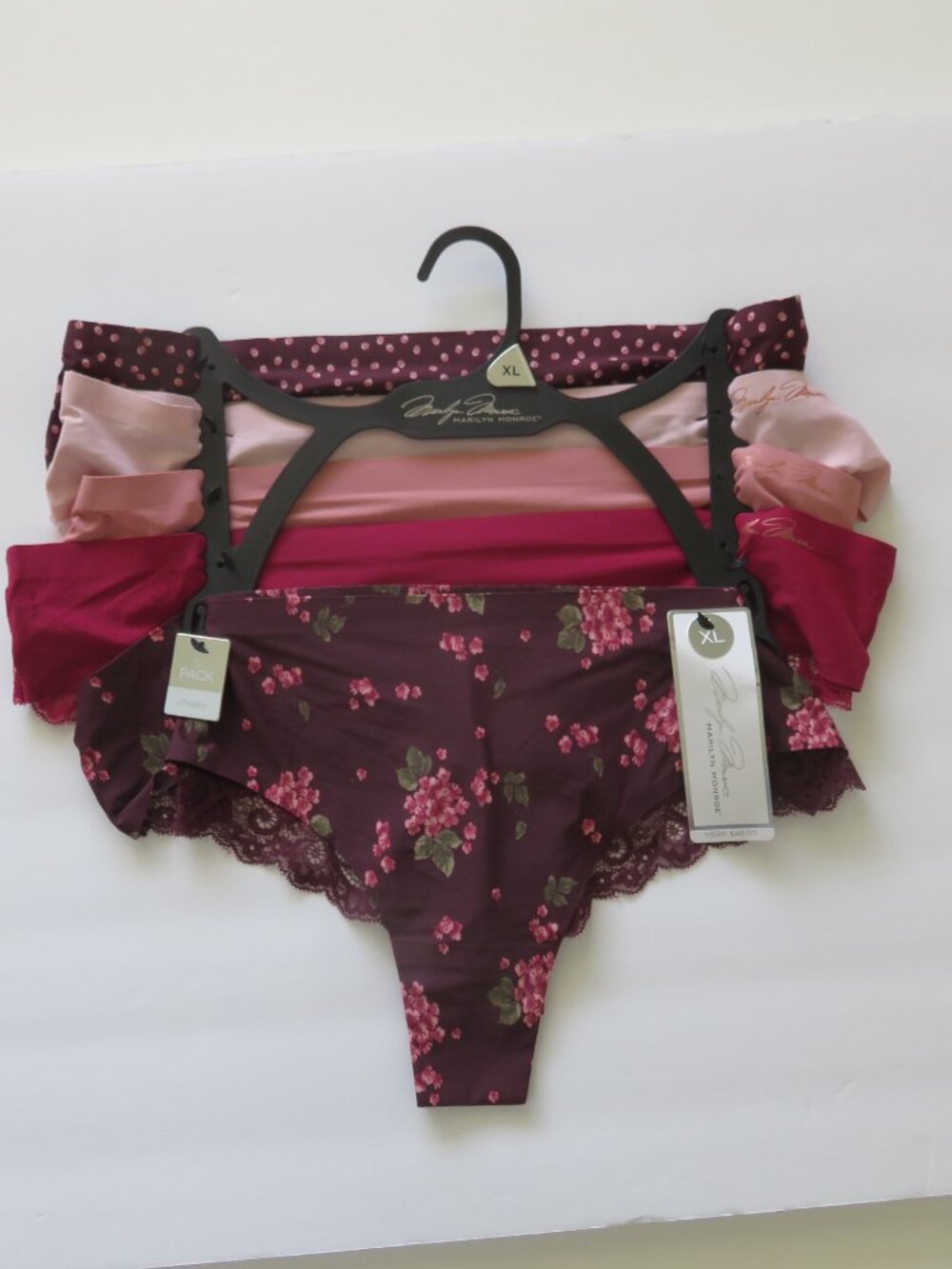 (#127) Marilyn Monroe Cheeky underwear panties 5-pack